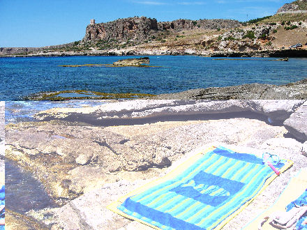 SAN VITO LO CAPO. Le mer de Golfe de Macari